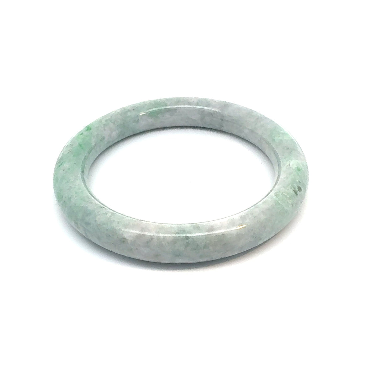 QAR Kazakh Jadeite Bangle, Natural Type A