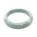 QAR Kazakh Jadeite Bangle, Light and Dark Green, Natural Type A