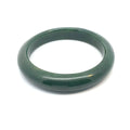 Fine Green Pakistani Nephrite Bangle, Natural Type A