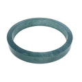 70.5 mm Princesa Blue Guatemalan Jadeite Square-Edge Bangle, Natural Pattern