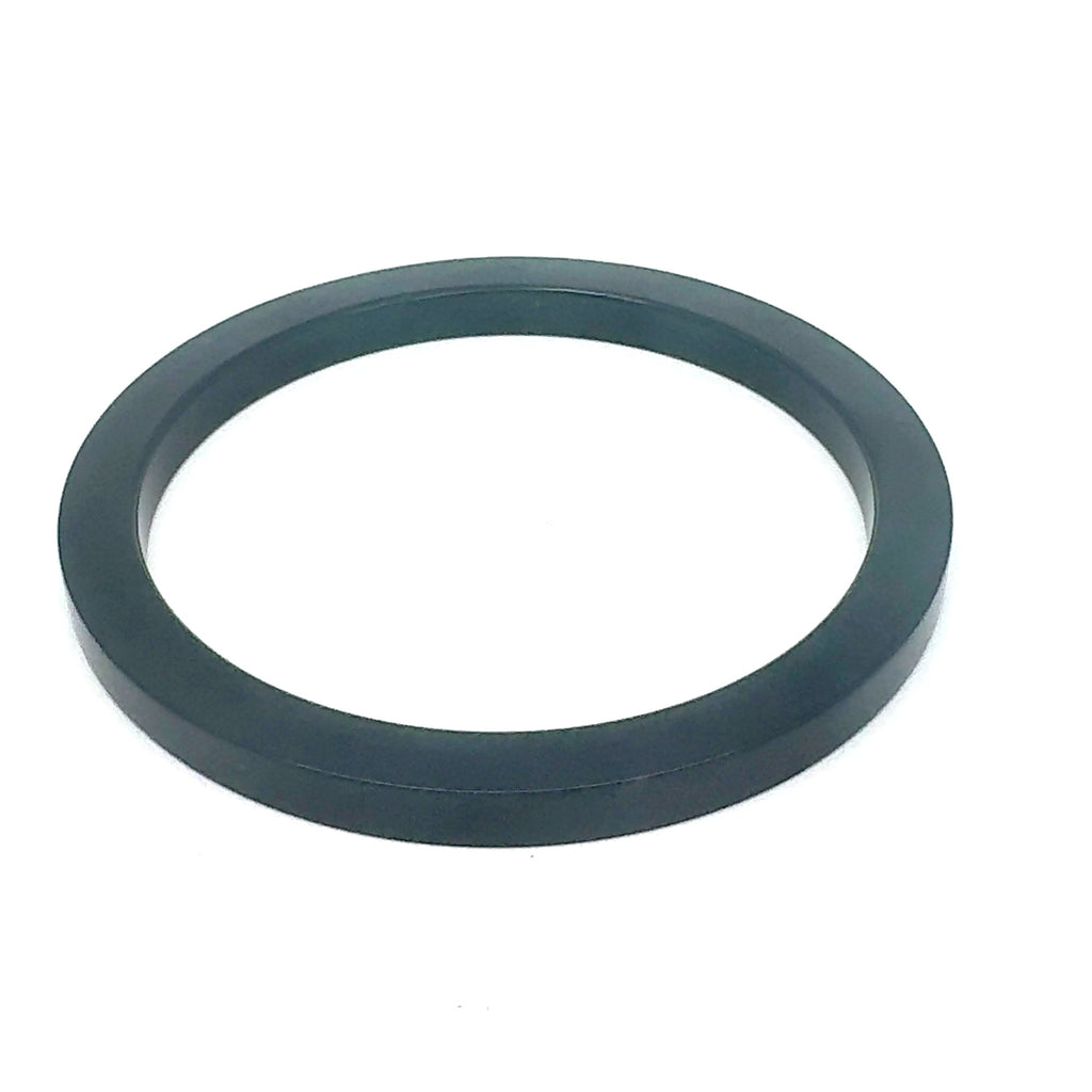 59 mm Princesa Blue Guatemalan Jadeite Square-Edge Bangle