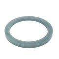 57.5 mm Solid Celestial Blue Guatemalan Jadeite Square-Edge Bangle