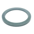 59.5 mm Celestial Blue Guatemalan Jadeite Square-Edge Bangle