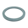 60 mm Celestial Blue Guatemalan Jadeite Square-Edge Bangle, Grey-Green Tones