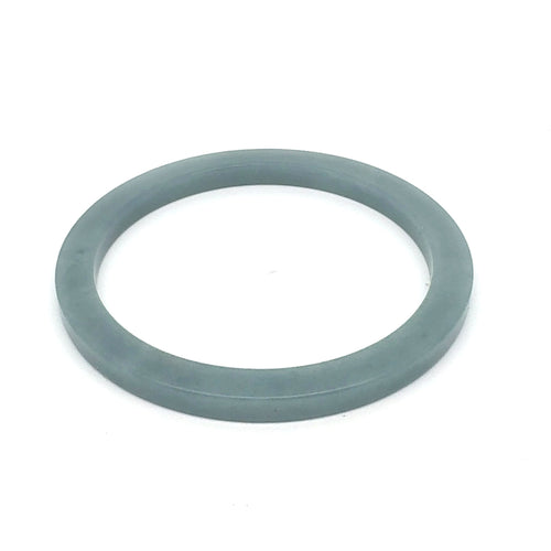 56.5 mm Celestial Blue Guatemalan Jadeite Square-Edge Bangle