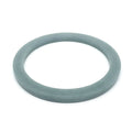 60 mm Celestial Blue Guatemalan Jadeite Solid Square-Edge Bangle