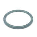 63 mm Celestial Blue Jadeite Thin Full-Round Hololith Bangle, Blue-Grey