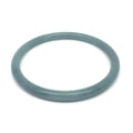 62.5 mm Celestial Blue Jadeite Thin Full-Round Hololith Bangle, Grayish-Blue
