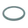 62.5 mm Celestial Blue Jadeite Thin Full-Round Hololith Bangle, Grey-Green